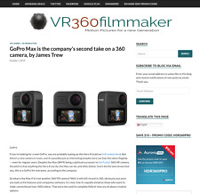 VR360filmmaker.com  Motion Pictures for a new Generation, URL and Active Website