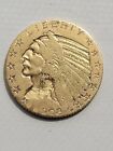 1908  $5 Indian Head Gold Coin 24K (cleaned)