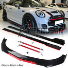 For Mini Cooper r53 r56 jcw Front Bumper Lip Splitter Side Skirts Parts Body Kit (For: More than one vehicle)