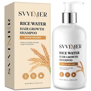 Hair Growth Shampoo Biotin, Rice Water for Hair Growth, Natural Thickening, 2026