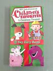 SEALED-Children's Favorites Christmas A Treasure VHS 2004 Barney Angelina Kipper