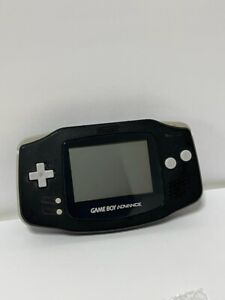 Nintendo Game Advance Black AGB-001 Handheld Console Tested Works USA Seller