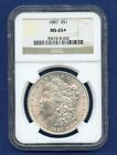 New Listing1887 P NGC MS65+ Morgan Silver Dollar $1 US Mint Coin 1887-P MS-65+ Plus