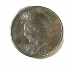 1925 Peace Silver Dollar. AU Details. Toned. 🪙🔥🔥🔥