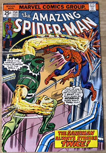 Amazing Spider-Man #154 Sandman! Dr Octopus! John Romita! Marvel 1976