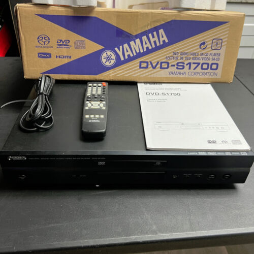 Yamaha DVD-S1700 DVD/CD/SACD/DVD-Audio player with 1080p video upconversion