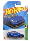 Hot Wheels 2024 HW Green Speed 3/10 Blue Tesla Model Y