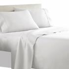 Pure Cotton Adjustable Split California King Sheet Set  Solid Sateen Bed Sheets