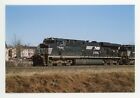 Norfolk Southern (NS) Locomotive ES40DC #7592 ORIGINAL 4x6 Color Photo