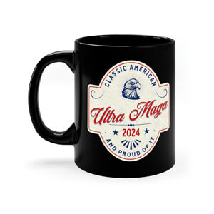 Best New Ultra Mega Classic Coffee Mug Funny Trump Anti Biden Political Mug Cup