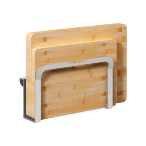 Kitchen Cutting Board Holder Rack Strainer Filter Holder Organizer Storage