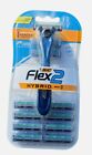 New Bic Flex 2 Hybrid Men'S Twin Blade Razor, One Handle 10 Cartridges, Set