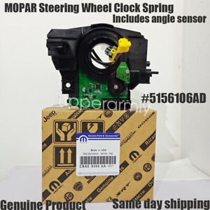 OEM MOPAR Steering Wheel Clock Spring 5156106AD For 2007-18 Jeep Wrangler JK US (For: Jeep)