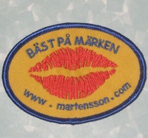 Bäst  På Märken Patch - Sweden - Martensson - 3 1/2