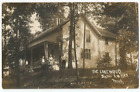 Sister Lakes, MI Paw Paw, Michigan 1915 RPPC Postcard, The Lakewood Resort