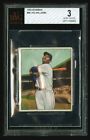 1950 BOWMAN #98 TED WILLIAMS BVG 3 CENTERED GREAT COLOR SOLID FOCUS NICE VALUE