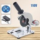 Mini Table Saw 4in 0-45° Miter Saw Portable Small Hobby Chop Saw Cutting Machine