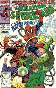 Amazing Spider-Man #338 FN 1990 Stock Image