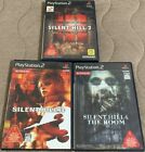 PS2 Silent Hill 2 & 3 & 4 The Room 3 game set Japan