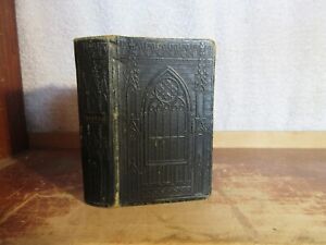 Old COMMON PRAYER / PSALMS OF DAVID Leather Book 1835 FINE BINDING BIBLE CHURCH