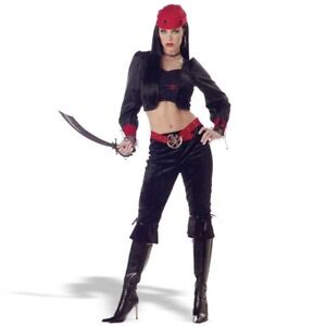 Buccaneer Gothic Pirate Lady Adult Costume