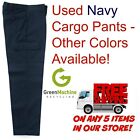 Used Uniform Work Pants Cargo Cintas Redkap Unifirst G&K Dickies and others NAVY