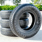4 Tires Roundrule ST Hikee Semi Steel ST 225/75R15 Load E 10 Ply Trailer