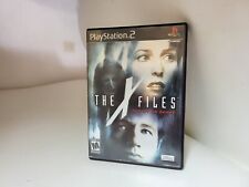 X-Files: Resist or Serve for Playstation 2 PS2 CIB + Reg Card (tested ) #D24