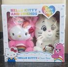 Hello Kitty and Friends  Care Bears Cheer Bear Plush Set Duo Brand New - IN HAND