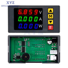 DC0-100V 10A 1000W LED Digital Voltmeter Ammeter Wattmeter Power Meter Tester US