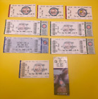 Lot of Nine (9) Chicago Cubs Game Ticket Stubs from 2000's @ Wrigley Field