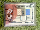 2005 Playoff Absolute EARL CAMPBELL Tools of the Trade Dual Game Used Jersey /50