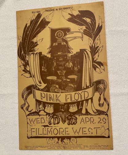 PINK FLOYD BG #230 FILLMORE WEST ~ 14