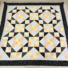 Handmade Entwined Cotton Sewing Craft Patchwork Queen Size Quilt top/topper