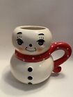 Joanna Parker Ceramic 16oz Snowman Coffee Mug