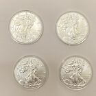 Lot Of Four 2020 Silver Eagles
