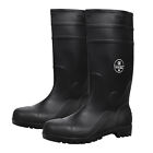 Full Sizes Waterproof Rubber Rain Boots Anti-slip Work Safety Boots w/Steel Toe