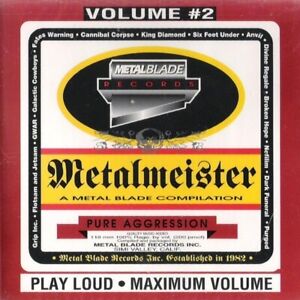 Metalmeister, Vol. 2 by Various Artists (CD, Aug-1997, Metal Blade Records)