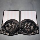 Victoria’s Secret 36C Bombshell Miraculous Plunge Bra Add 2 Cup Size Push Up