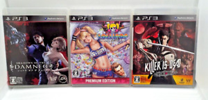 PS3 SHADOWS OF THE DAMNED, Lollipop Chainsaw, Killer is Dead  JP 3Games FS