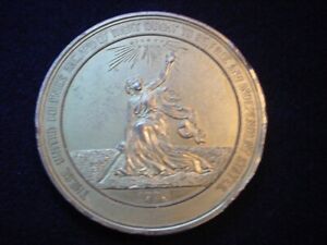 1876 United States Centennial Exposition Gilted Medal, Catalog Number CM 11
