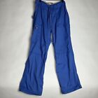 Koi by Kathy Peterson 701 Lindsey Scrub Cargo Pants  Blue Size Medium