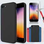For iPhone 7,8,SE 2nd,3rd Gen 2022/2020 Liquid Silicone Case,HD Screen Protector