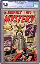 Thor Journey Into Mystery #85 CGC 4.5 1962 4400887003 1st app. Loki