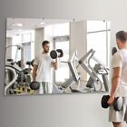 48x72 Workout Mirror w/ Safety Backing Tempered Glass Home Gym and Dance Mirror