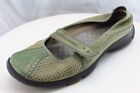 Privo by Clarks Women Sz 8.5 M Green Flat Leather Shoes