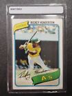1980 Topps Baseball Rickey Henderson #482 Rookie Card (Poor?) ~ Free Shipping