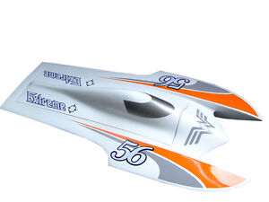 E22 Electric Racing KIT RC Boat Hull Only for Advanced Player Prepainted White