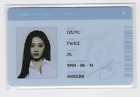 Twice Tzuyu Photocard | Formula of Love Blue ID Card