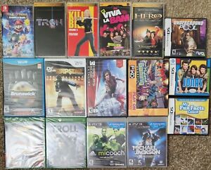 BRAND NEW Video Games Sealed Wholesale Lot Bundle Nintendo PlayStation Xbox NDS